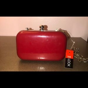 Red Patent Leather Purse